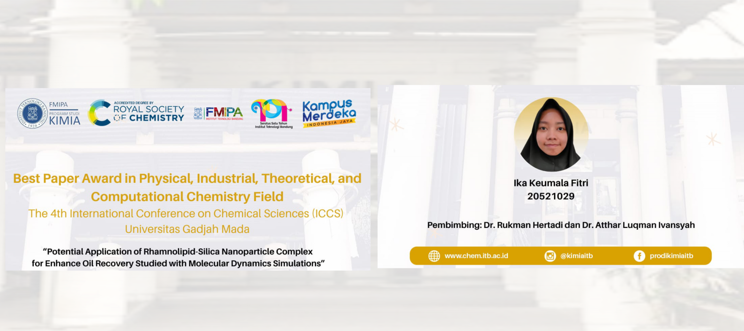 Best Paper Award in Physical Industri 2021 Landscape