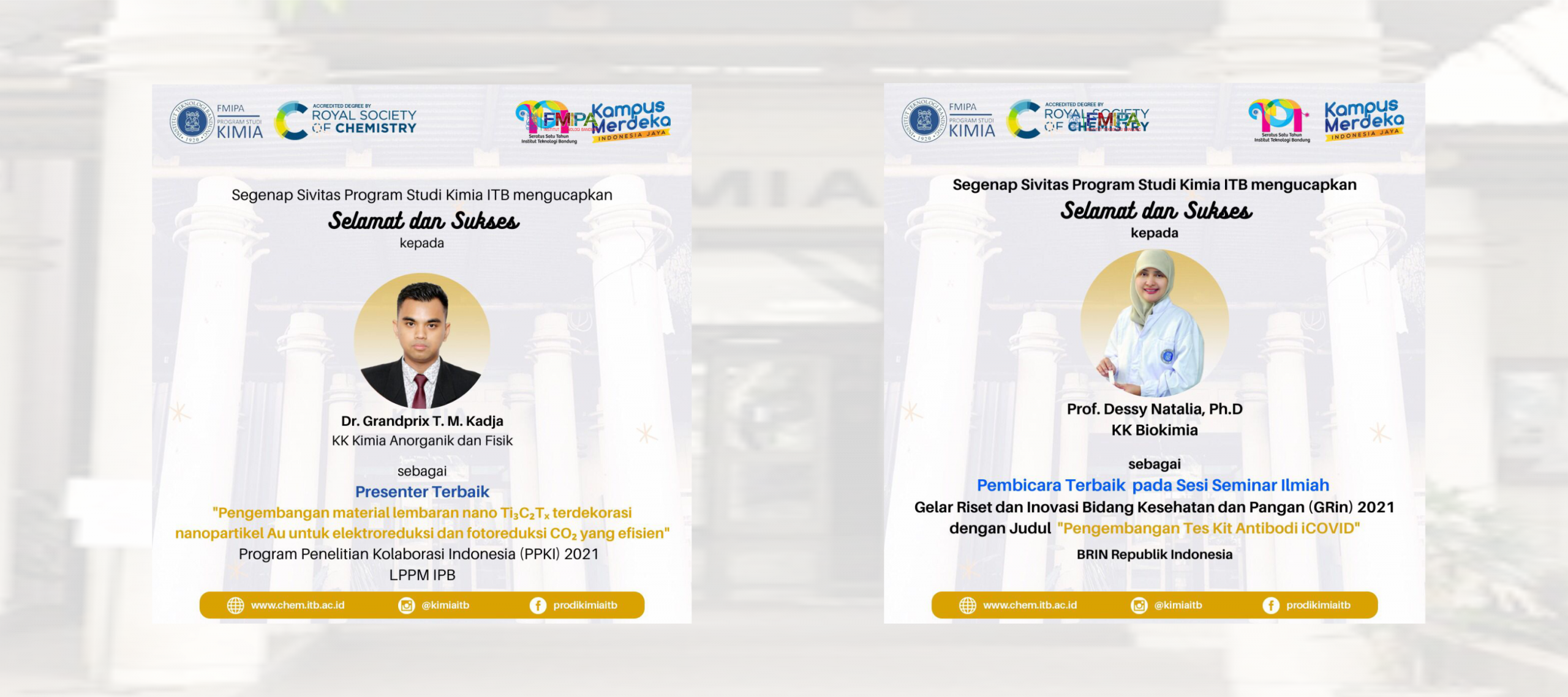 Presenter dan Pembicara Landscape 2021