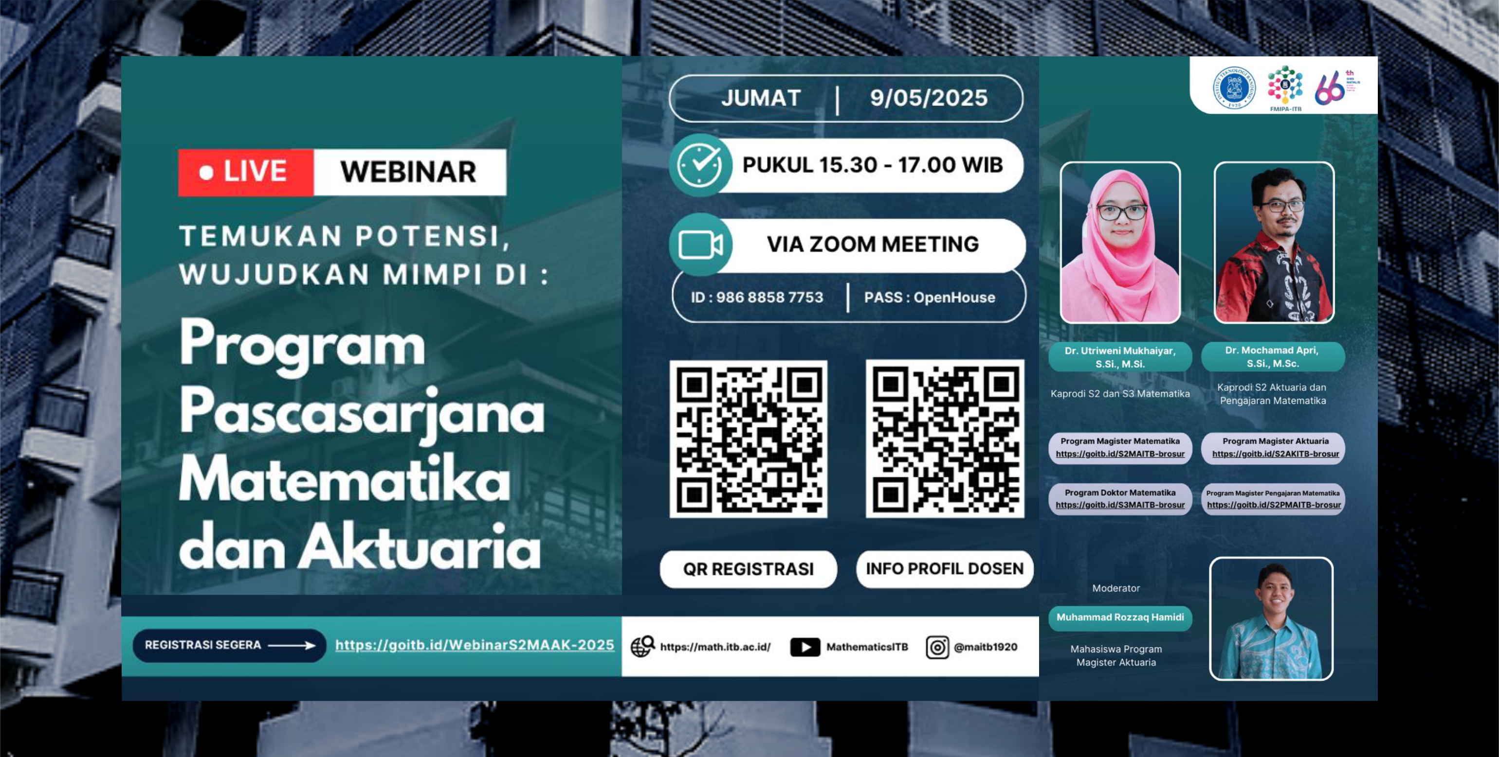 Webinar Matematika dan Aktuaria Slider
