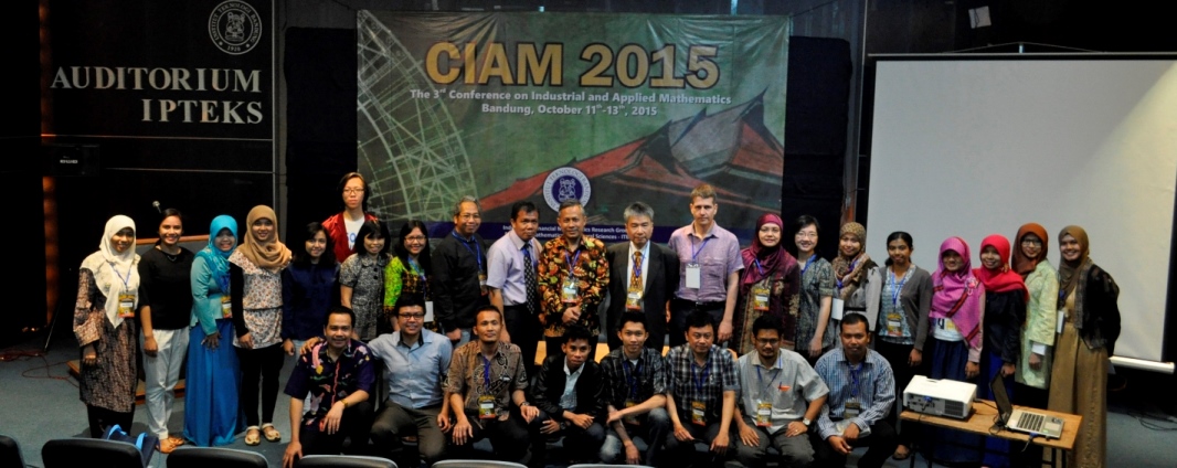 The 3rd Conference on Industrial and Applied Mathematics (CIAM) tahun 2015
