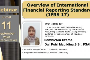 Webinar Overview of International Financial Reporting Standard (IFRS-17)