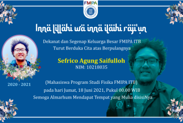 Obituari: Sefrico Agung Saifulloh