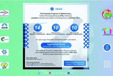 The Graduate Programs in Mathematics, Institut Teknologi Bandung (ITB), Indonesia, funded by the German Academic Exhange Service (DAAD)