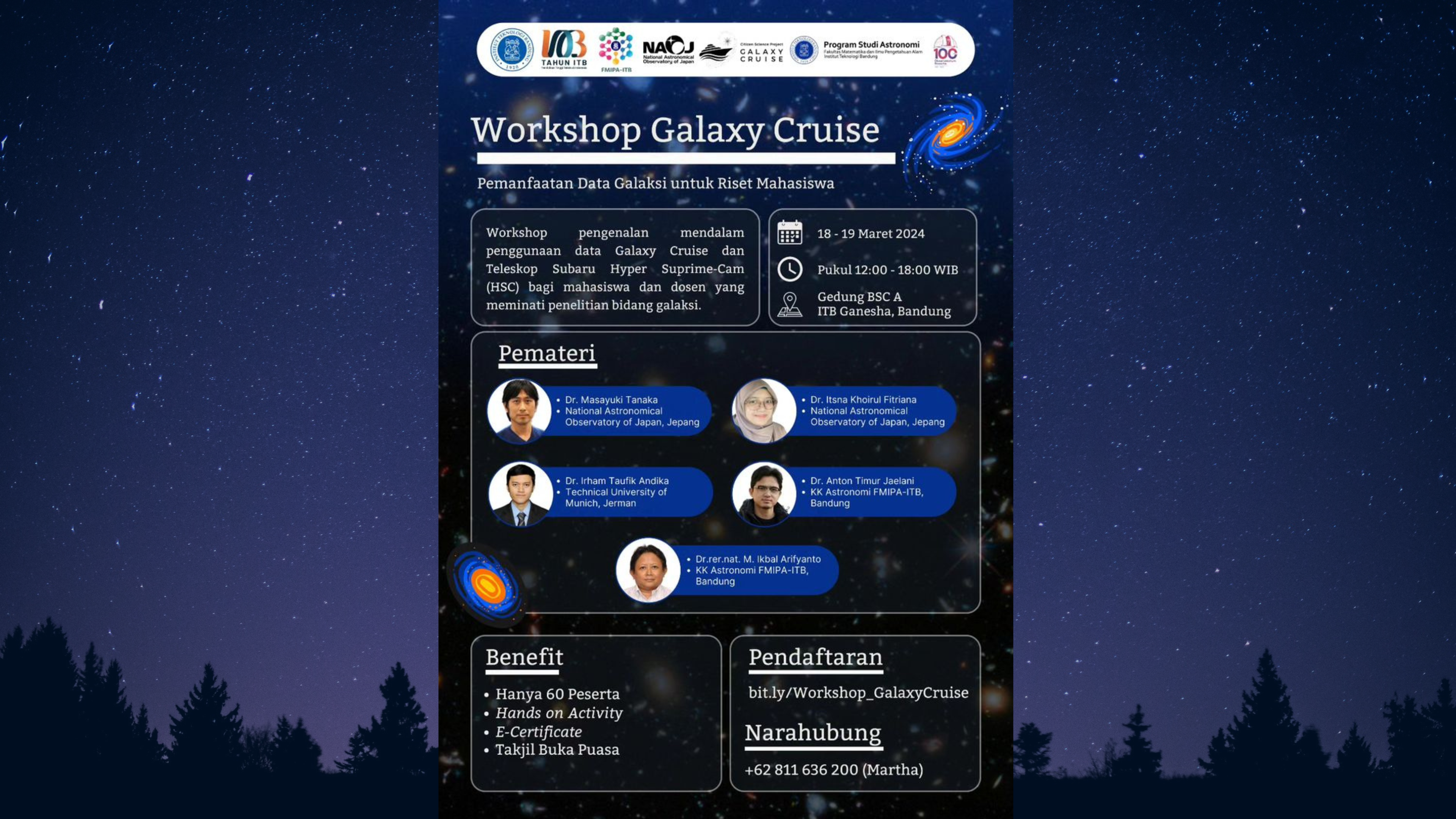 Workshop Galaxy Cruise