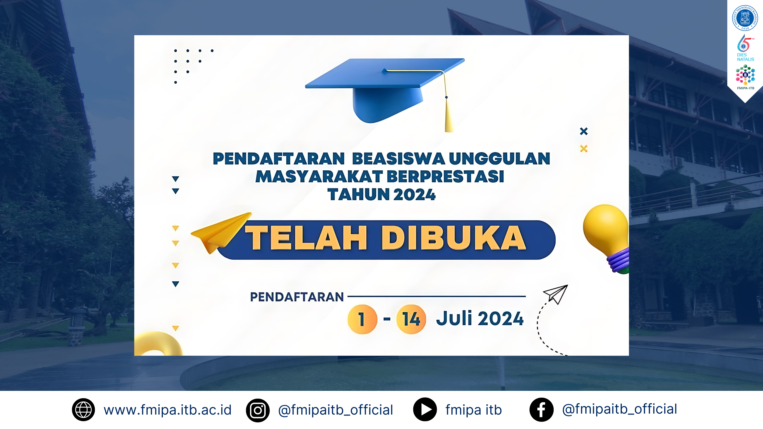 Pendaftaran Beasiswa Unggulan 2024 Telah Dibuka