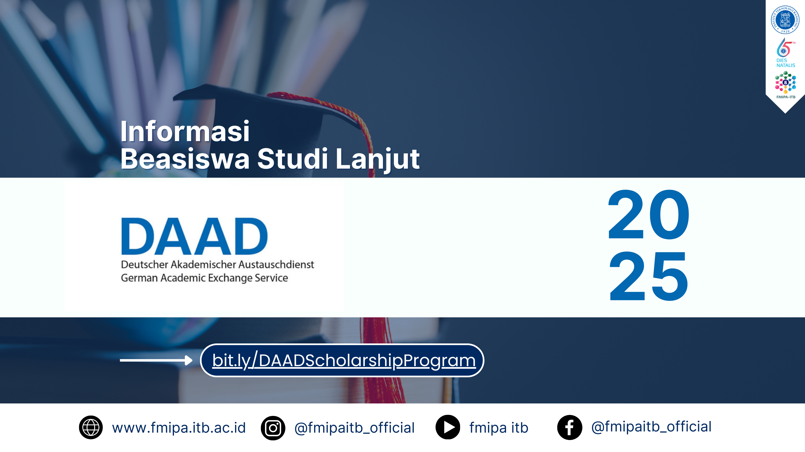 INFORMASI BEASISWA STUDI LANJUT DAAD 2025