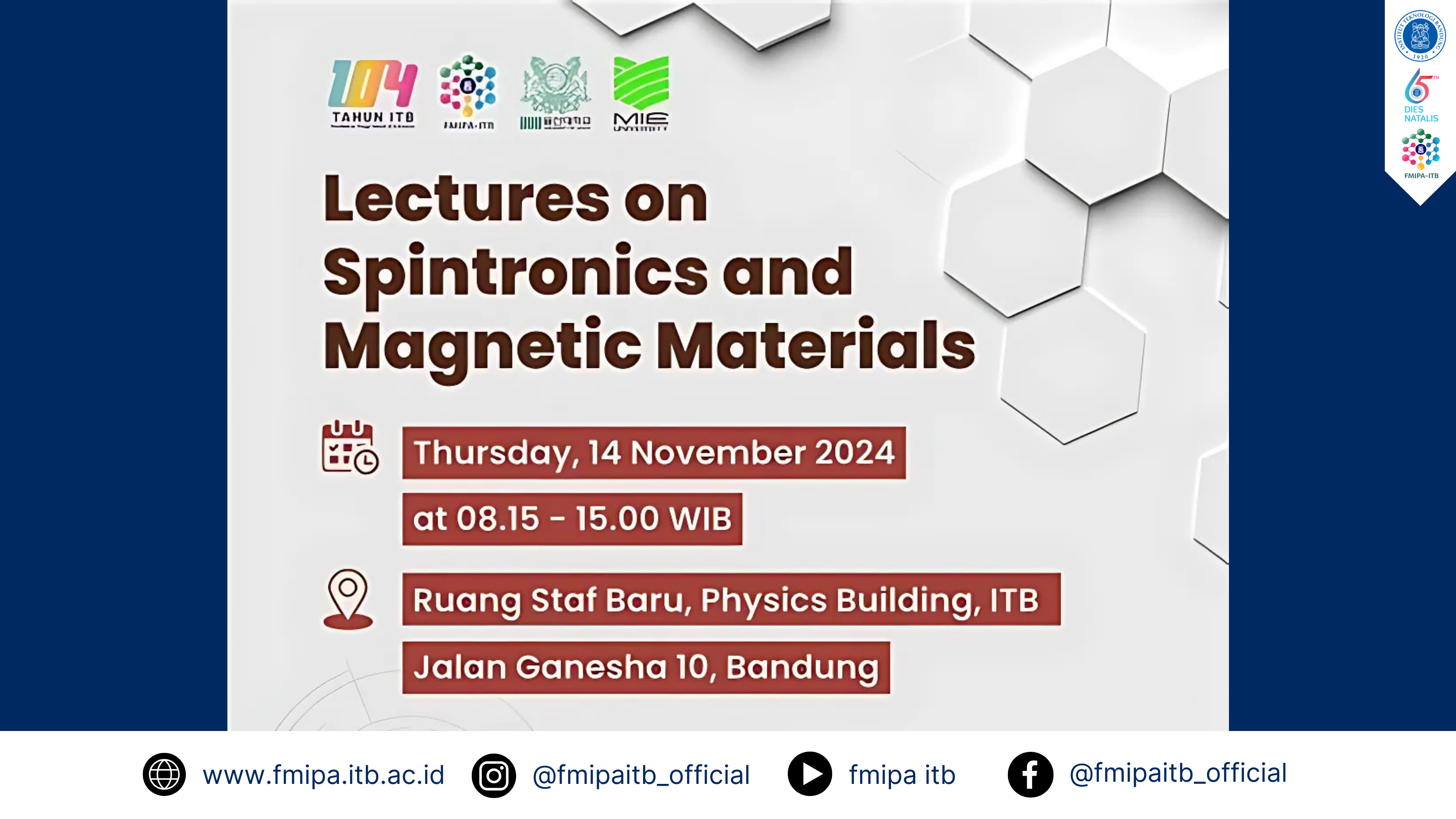 Lectures on Spintronics and Magnetic Materials