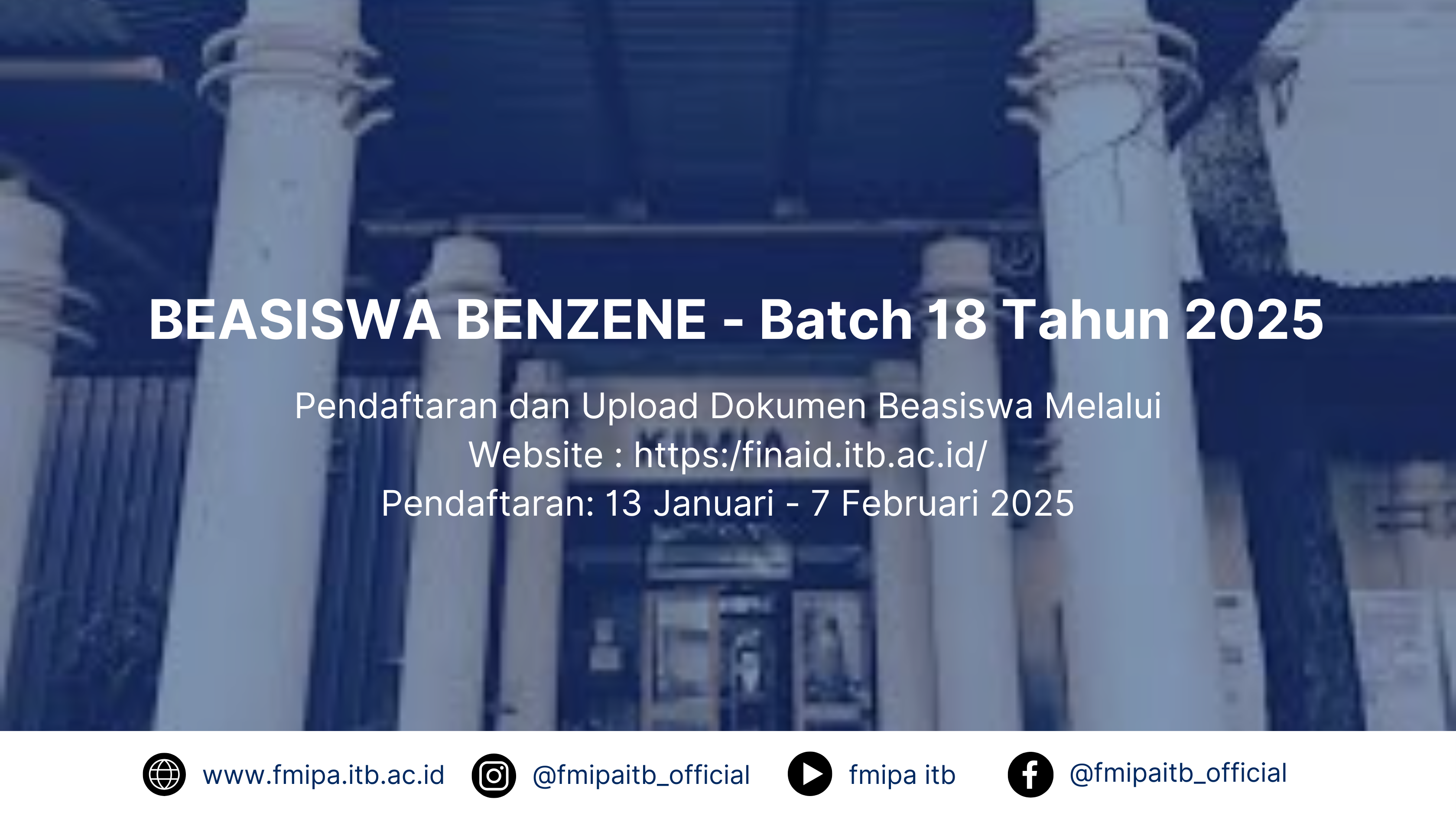 BEASISWA BENZENE – Batch 18 Tahun 2025