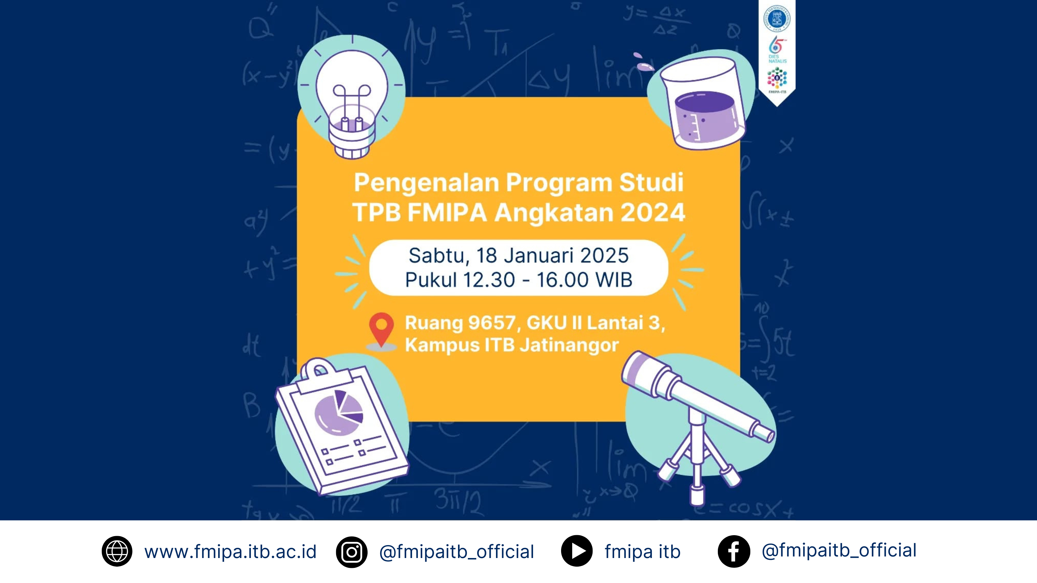 PENGENALAN PROGRAM STUDI TPB FMIPA ANGKATAN 2024