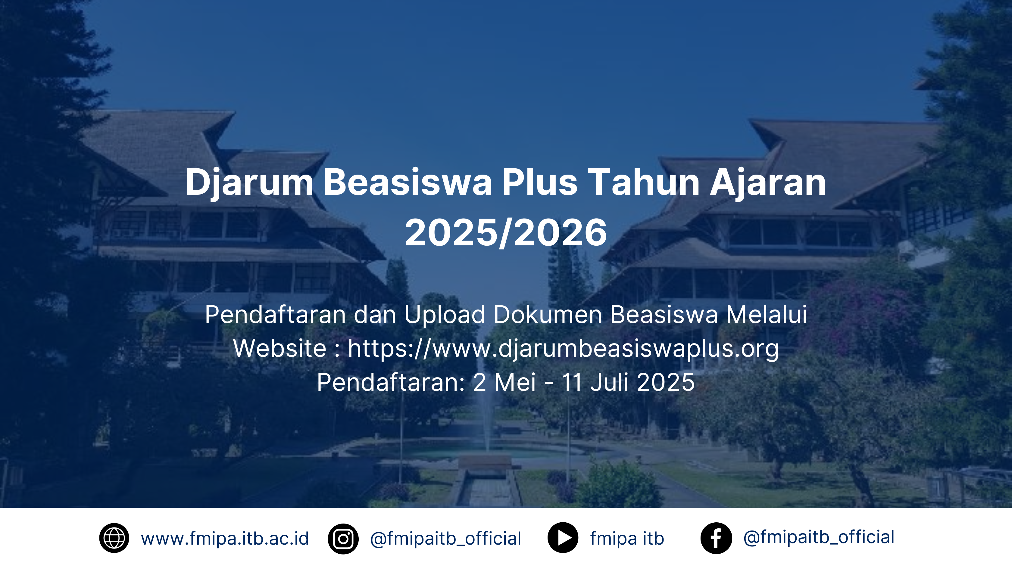 Djarum Beasiswa Plus Tahun Ajaran 2025/2026