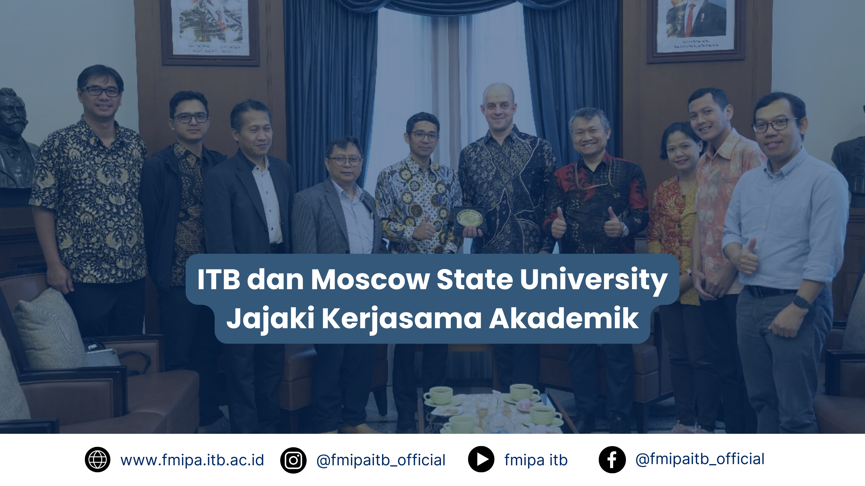 ITB dan Moscow State University Jajaki Kerjasama Akademik