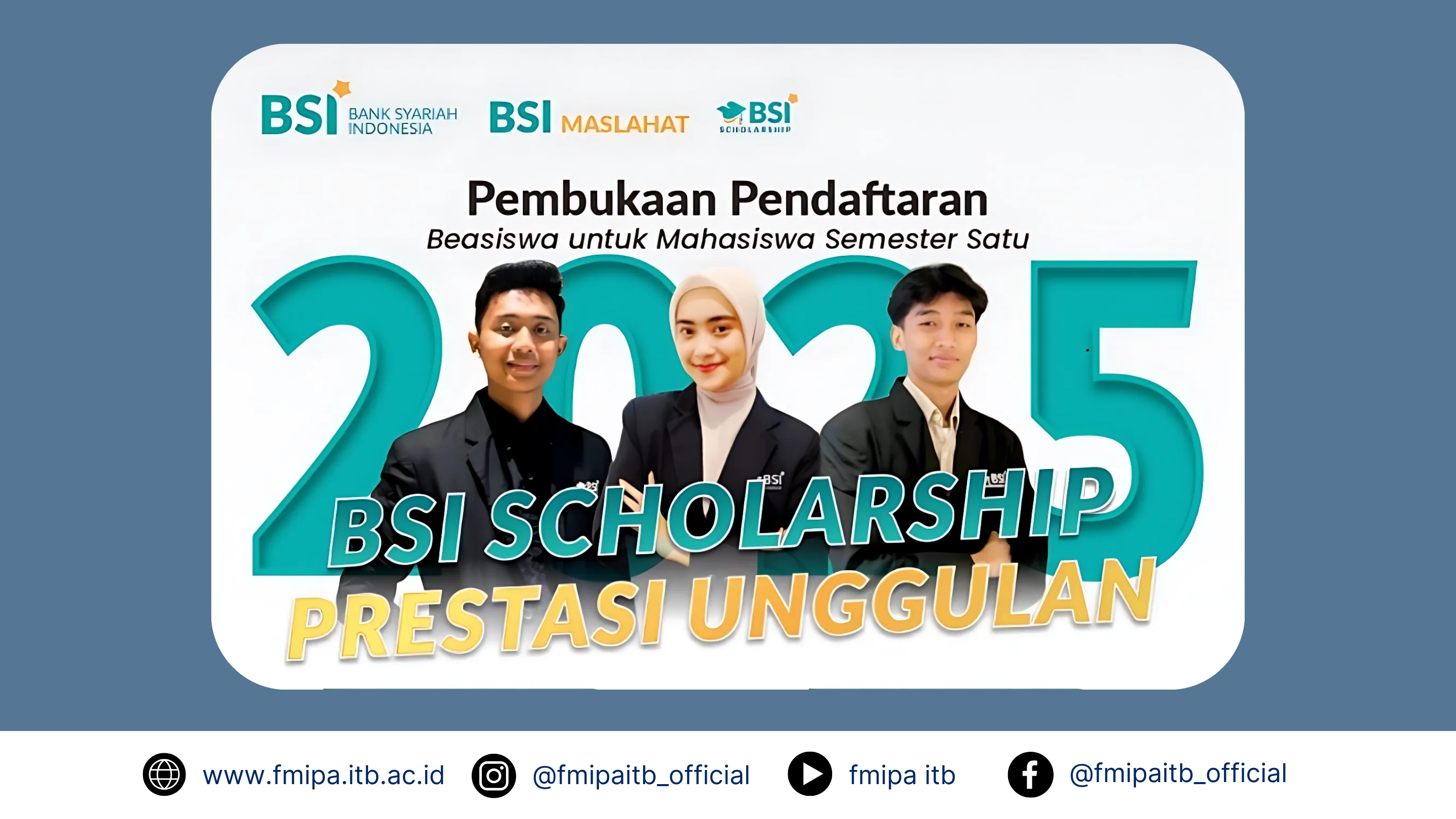 BSI Scholarship Prestasi Unggulan 2025