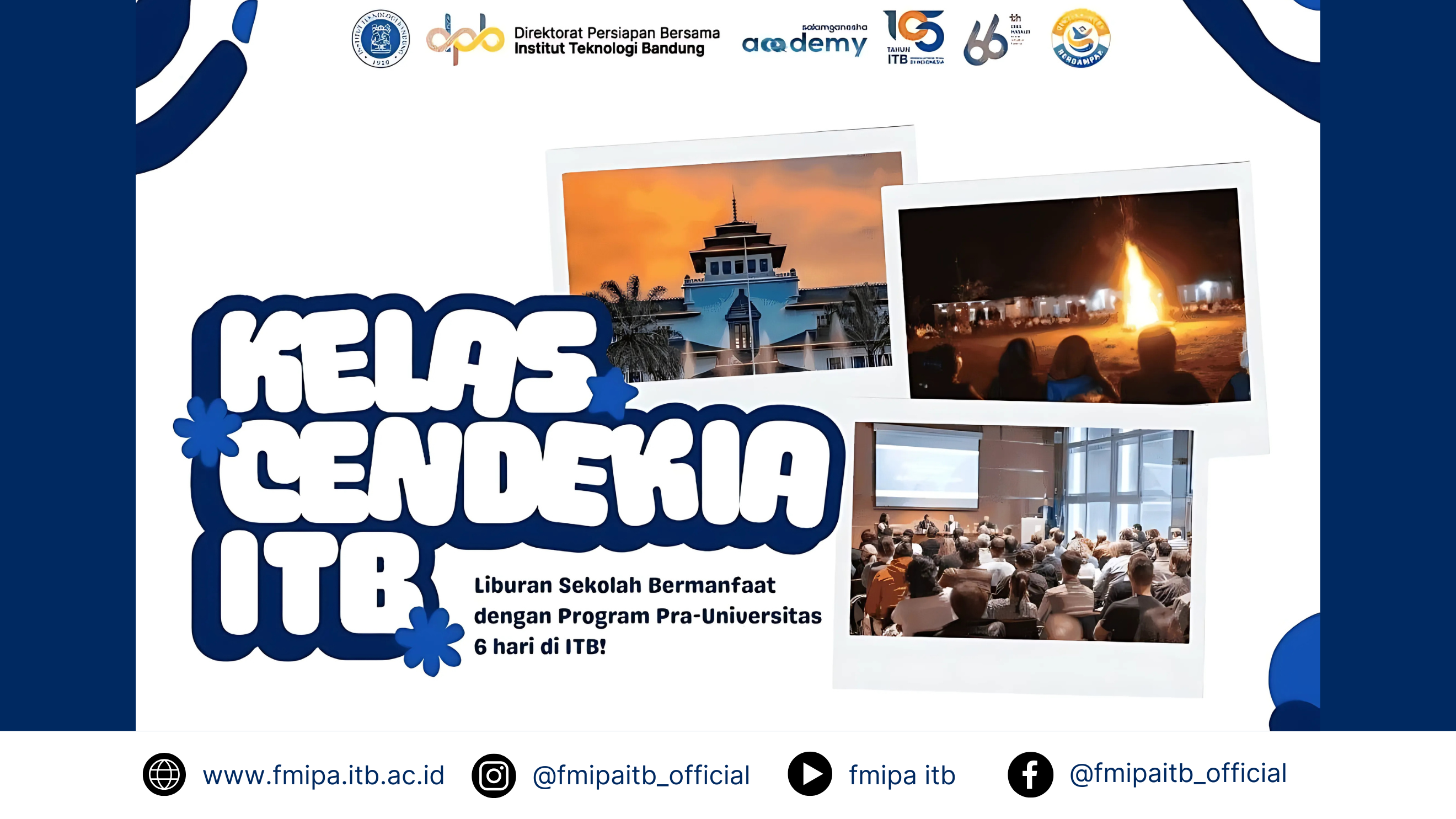 Kelas Cendekia ITB khusus untuk siswa SMA 2025
