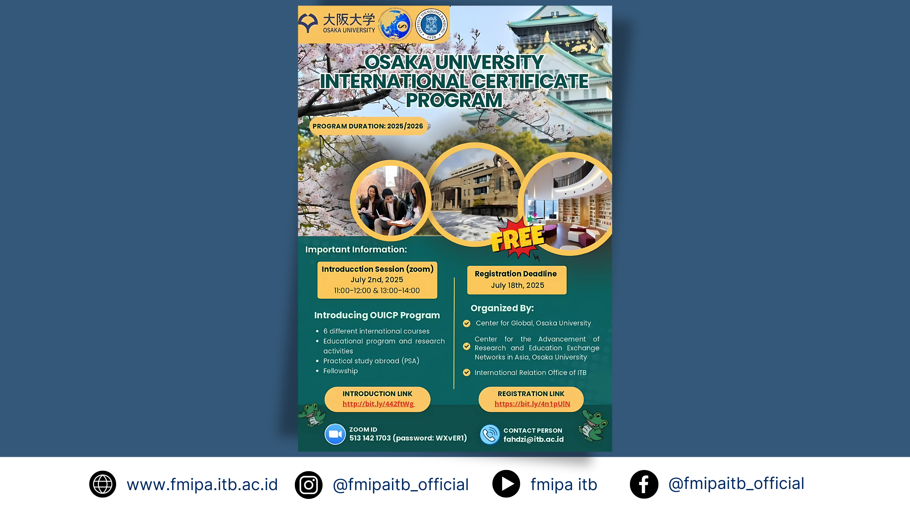 dibuka Tawaran Program Non-Gelar OUICP 2025