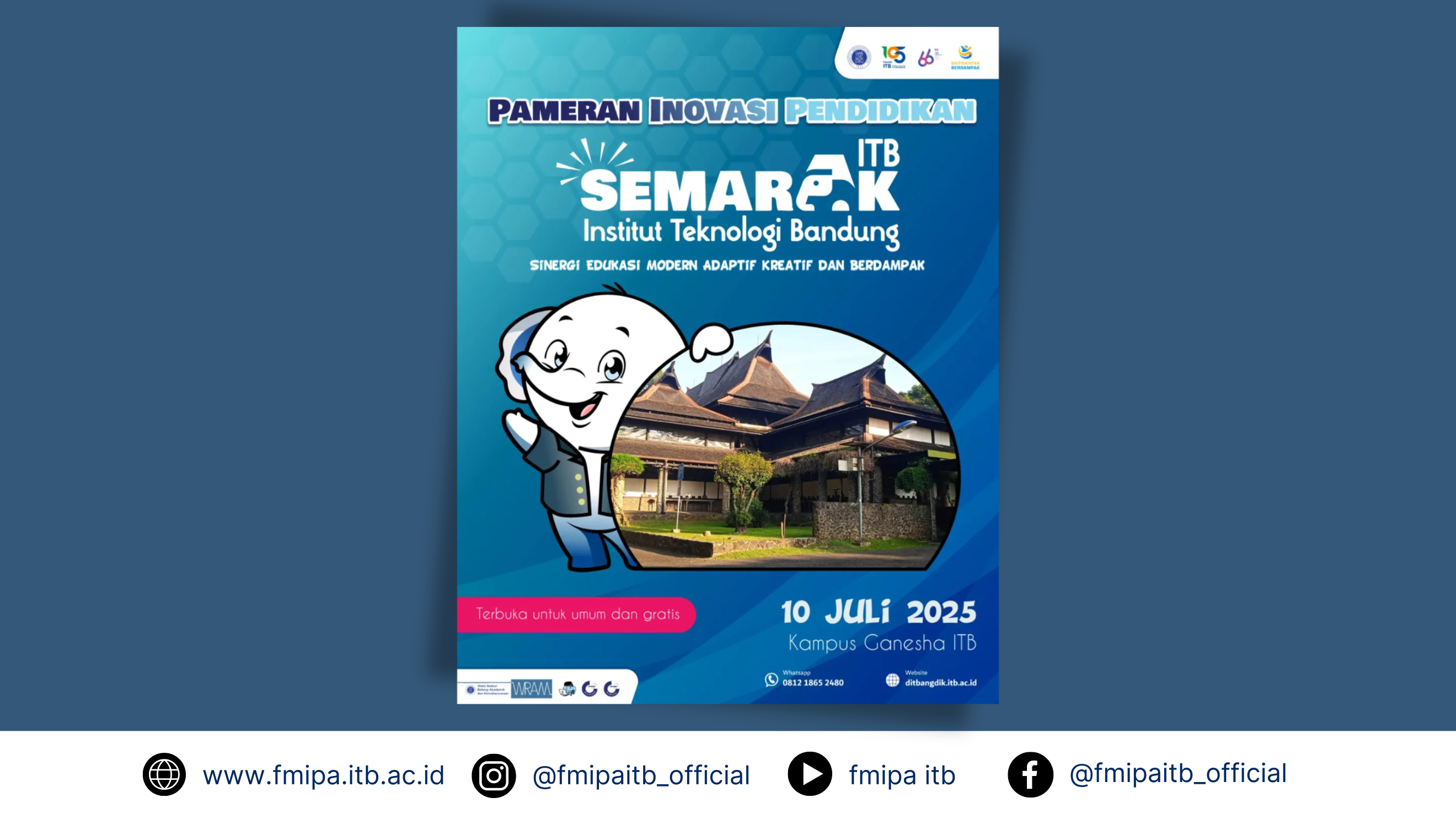 SEMARAK ITB 2025 – Pameran Inovasi Pendidikan dari ITB