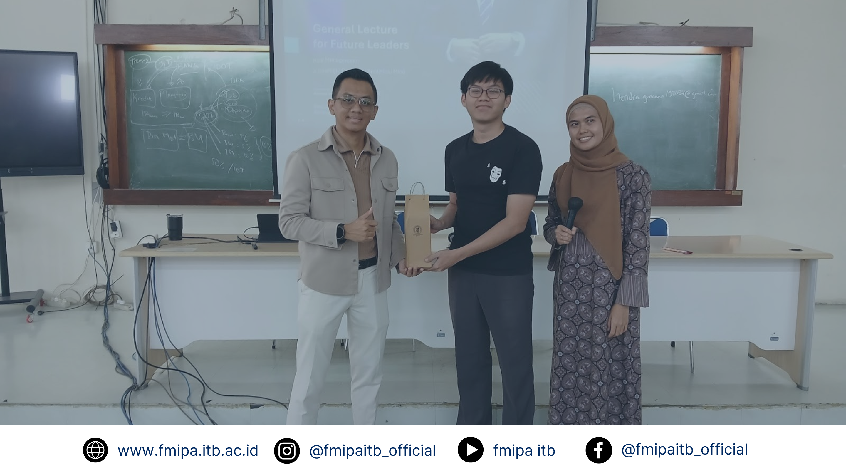 Mahasiswa Aktuaria dan Matematika ITB Ikuti Kuliah Umum Seputar Manajemen Risiko