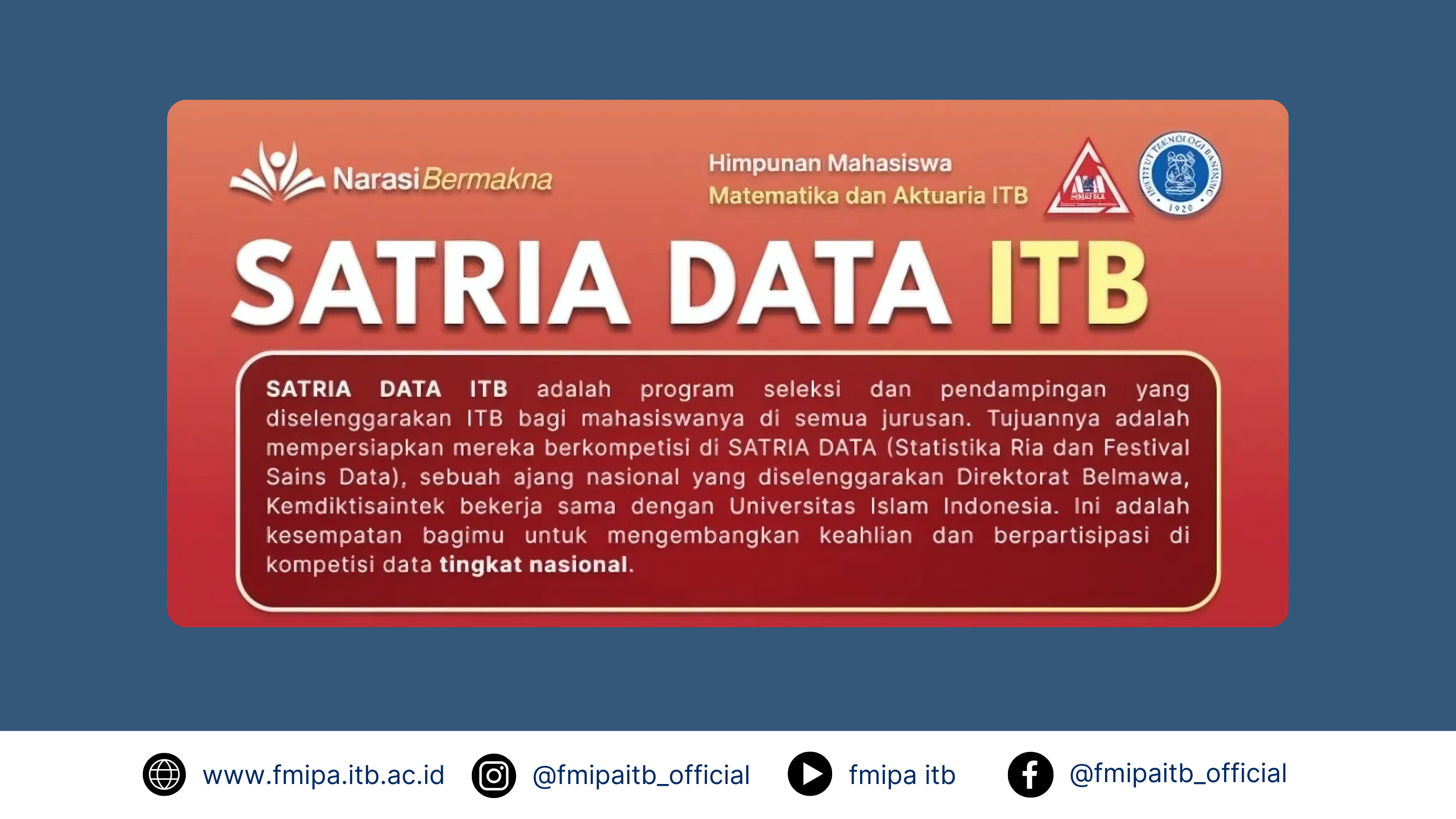 Satria data itb 2025