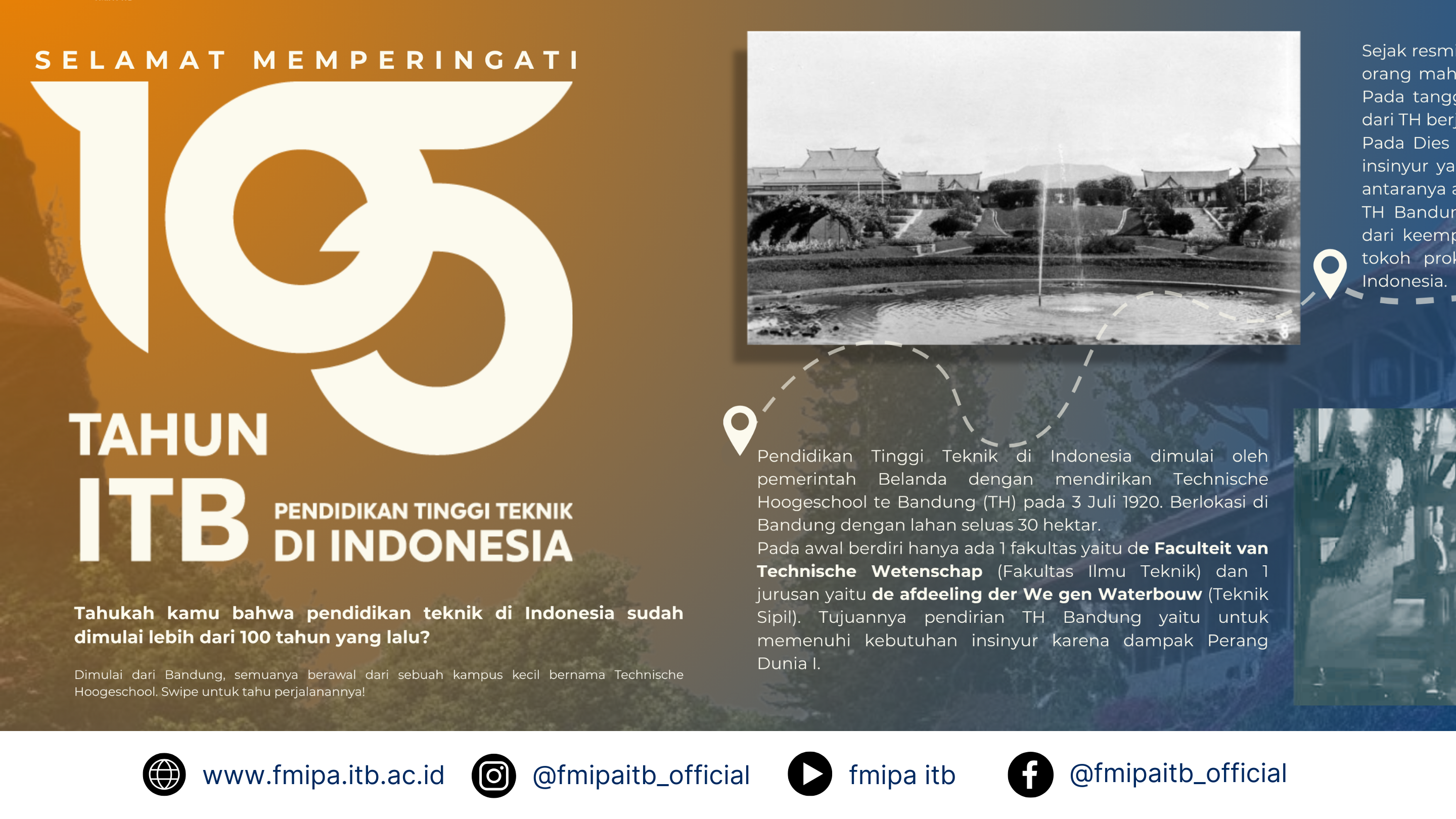 Memperingati 105 Tahun Pendidikan Tinggi Teknik di Indonesia