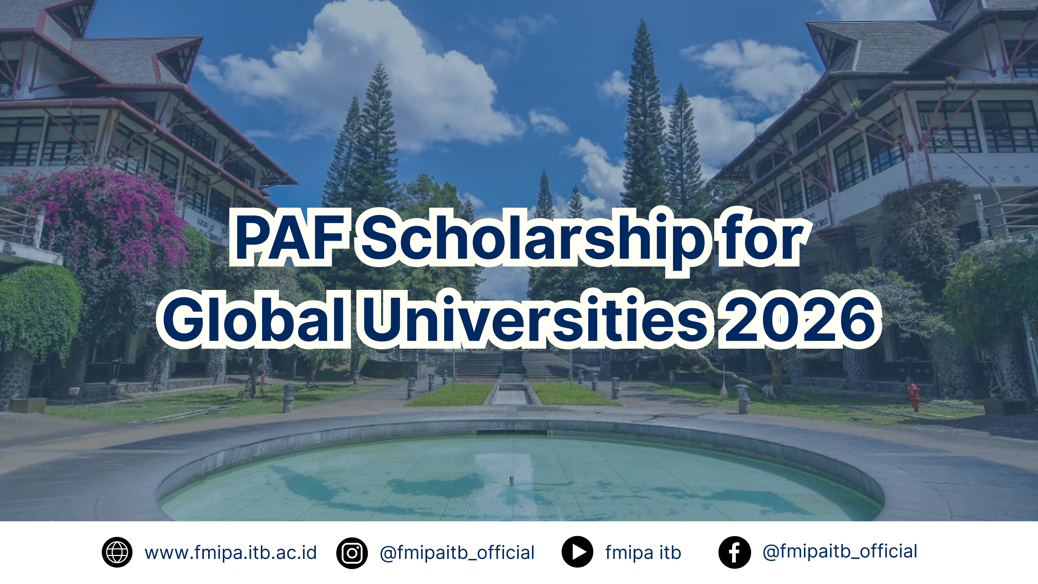 PAF Scholarship for Global Universities 2026