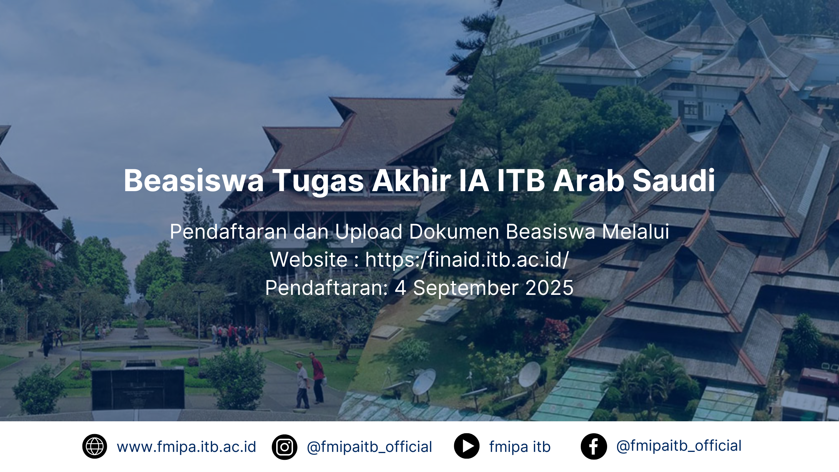 Beasiswa Tugas Akhir IA ITB Arab Saudi