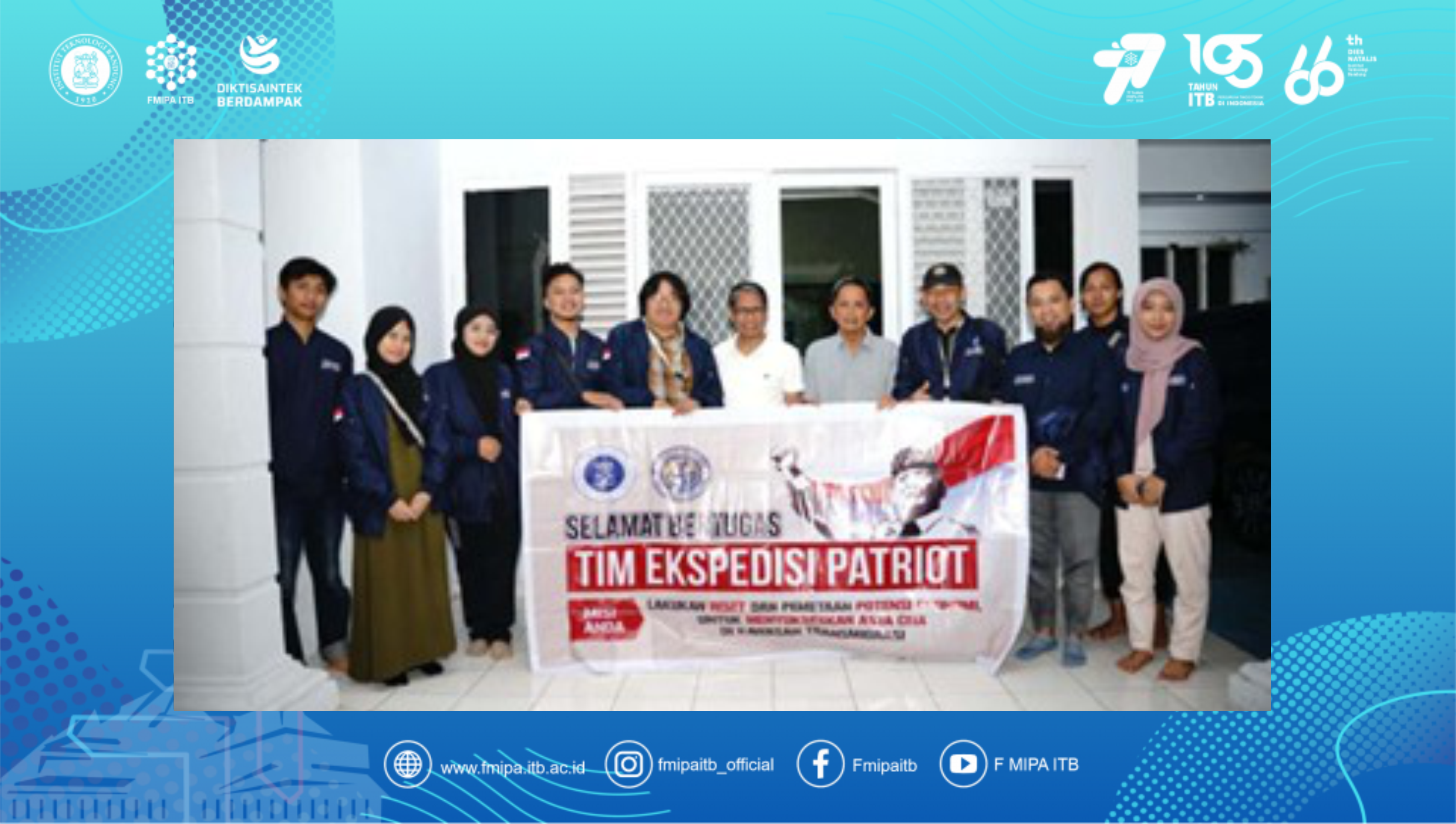 Tim Patriot FMIPA ITB di Kawasan Transmigrasi Marioriwawo, Kabupaten Soppeng, Sulawesi Selatan